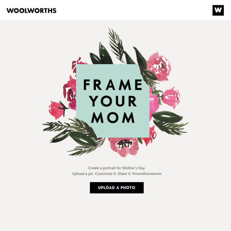 Woolworths Mothersday Portrait